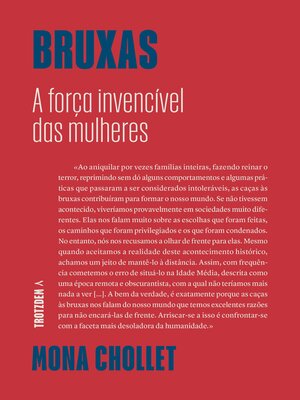 cover image of Bruxas – a força invencível das mulheres